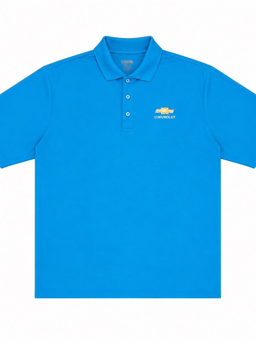 Chevrolet Men's Brighton Performance Polo in Bright Blue